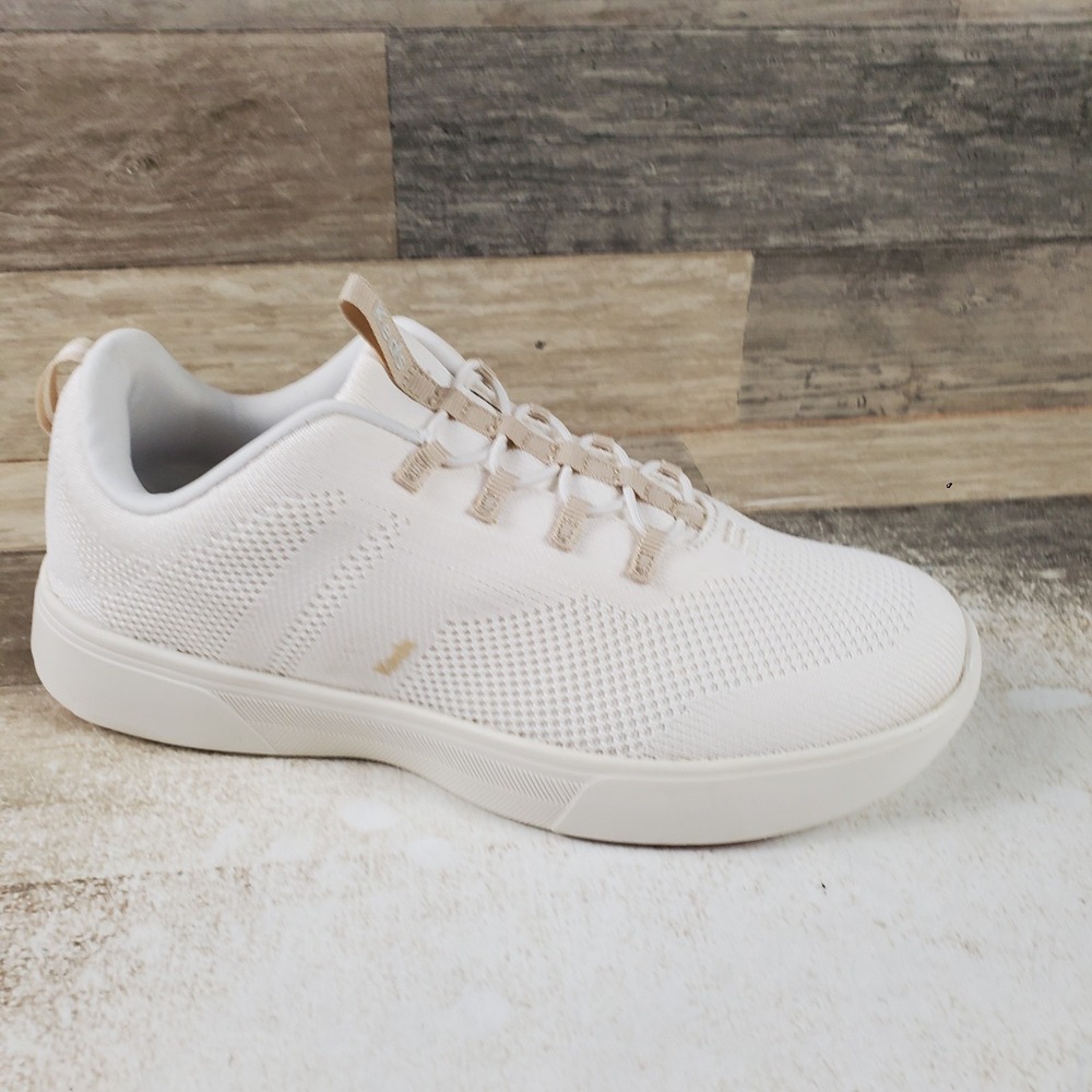 Keds BlissWalk Womens Shoes Sz 8 W White Knit Comfort Fixed Lace Slip On Sneaker